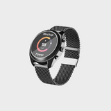 Montre intelligente avec bracelet à chaîne en métal