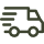 A small stylized truck icon in dark gray on a white background, commonly used as a shipping or delivery symbol.