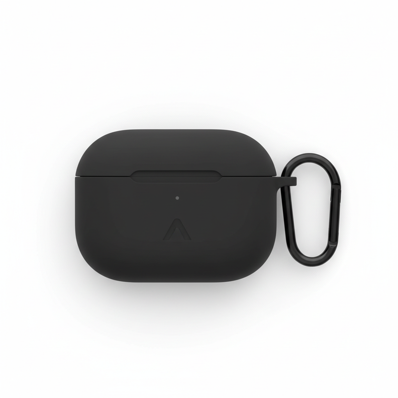 Voltix Earbuds Silicone Rubber Case – flat lay top view