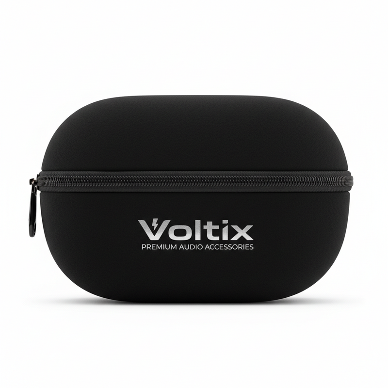 Voltix Earbuds Travel Pouch – front view